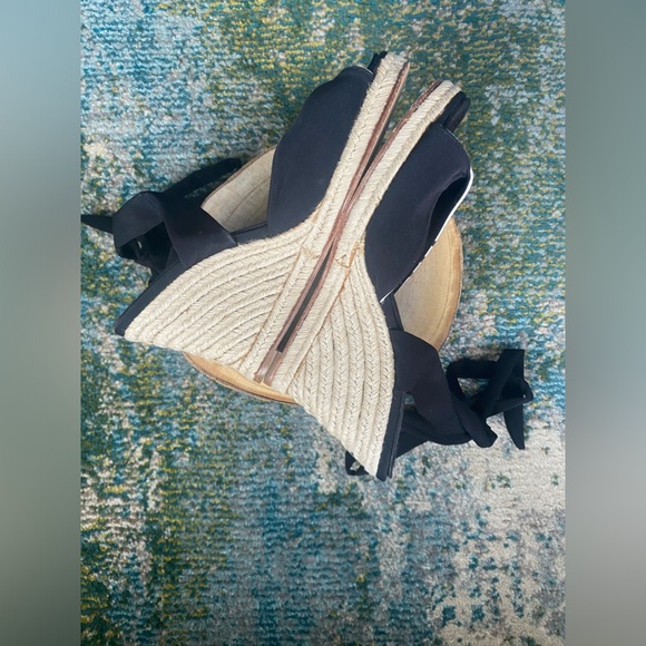 Vintage Y2K Té Casan G’auluce Seldi black white polka dot espadrilles, EU 37 - Picture 8 of 16